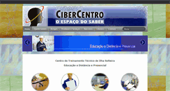 Desktop Screenshot of cibercentro.com.br