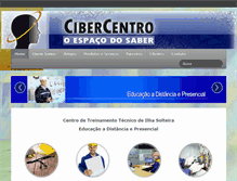 Tablet Screenshot of cibercentro.com.br